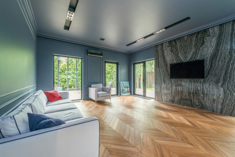 after garage conversion living room.webp