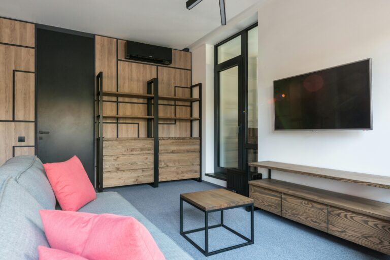 after garage conversion media room.webp