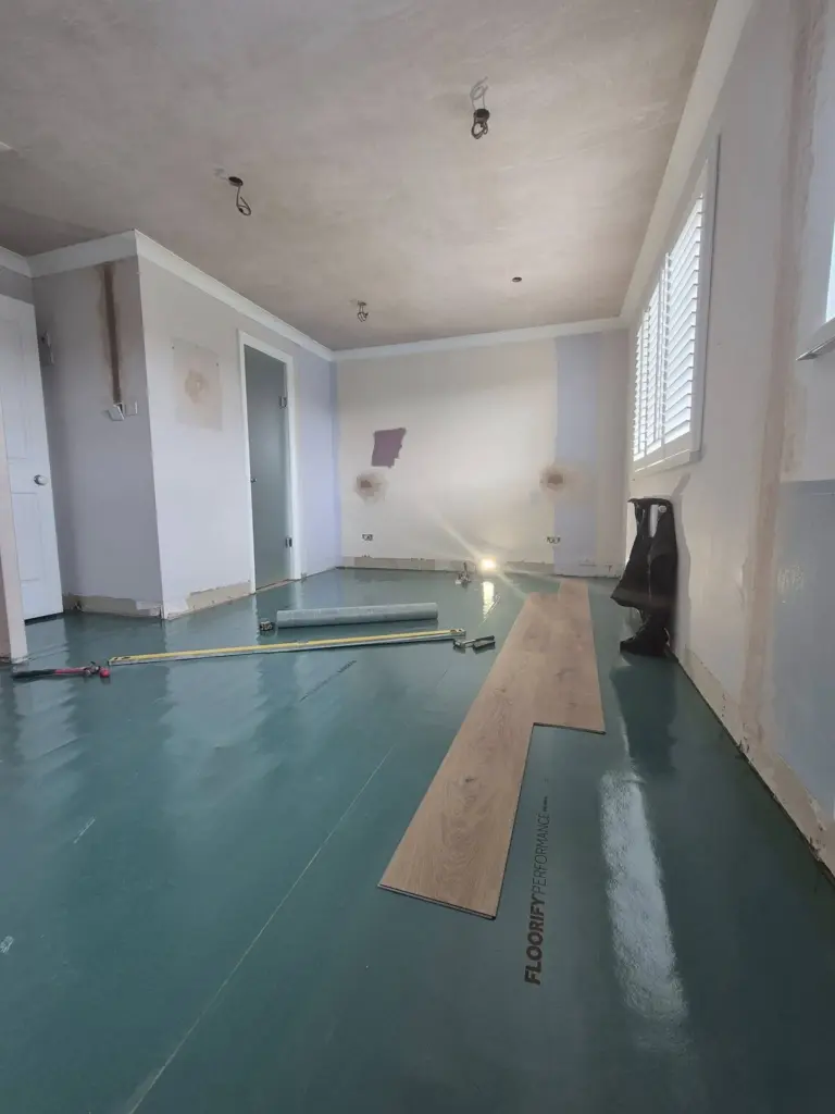 house renovation barry flooring installation first floor