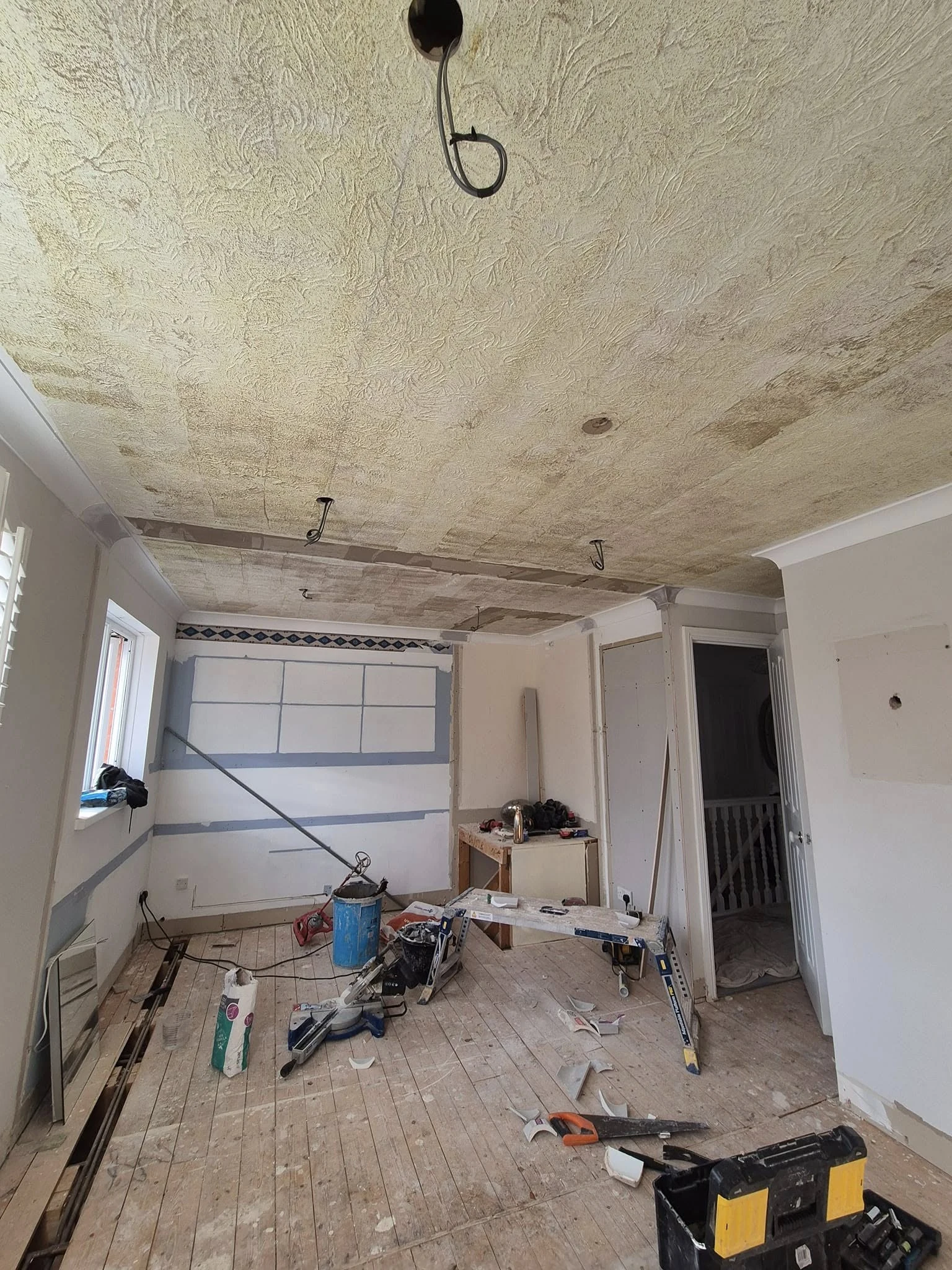 house renovation barry plastering and making good first floor