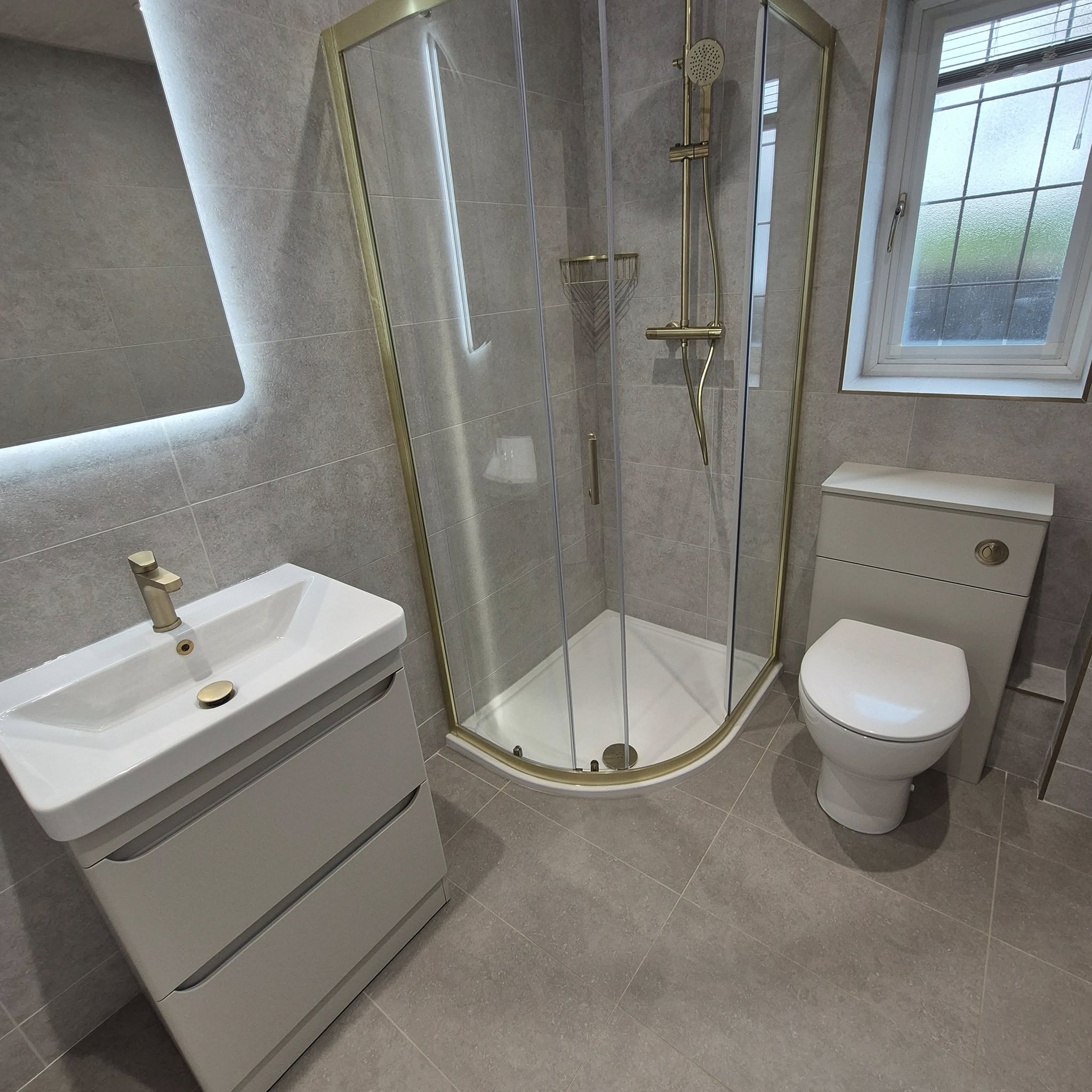 upgraded bathroom suite barry south wales