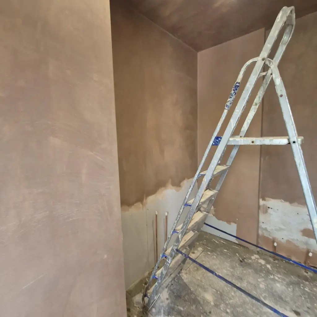 Repairing Hidden Floor Damage During a Bungalow Renovation in Barry 4 bungalow refurbishment work ceiling strip out wide view barry