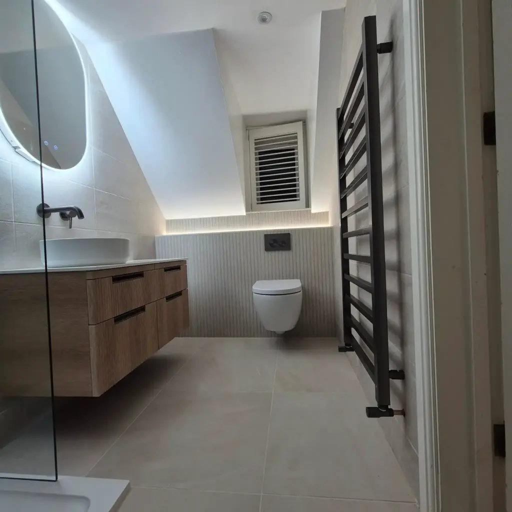 Modernising a Tired Bathroom with a Full Refurbishment in Barry 1 new modern bathroom refurbishment south wales